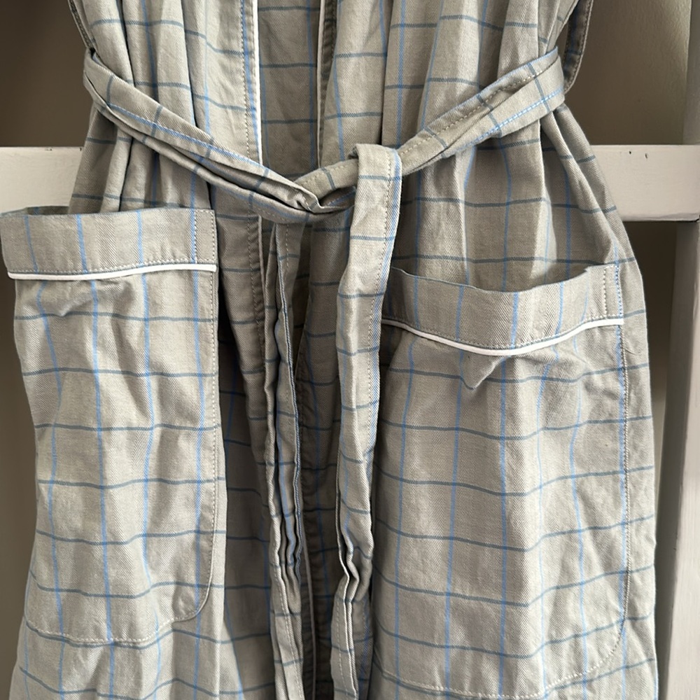 Nautica Men’s Lightweight Cotton Robe - Picture 5 of 8